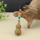 thumbnail image 4 of Collares largos suéter cadena ropa accesorios calabaza colgante collar para hombres Natural jinwen Collar colgante, 4 of 8