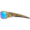 thumbnail image 3 of Hornz Brown Forest Camouflage Polarized Sunglasses for Men - Aquabull - Free Matching Microfiber Pouch - Brown Camo Frame - Ice Blue Lens, 3 of 3