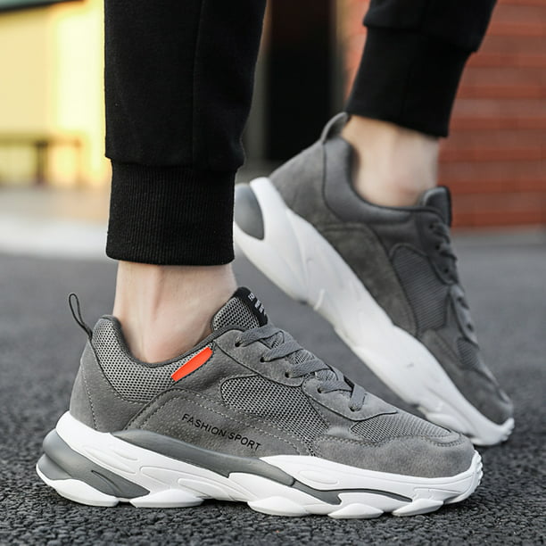 Men Large Size Fly Breathable Shoes Outdoor Casual Sneakers - Walmart.com