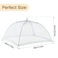 thumbnail image 5 of Lumikrypt 8Pack Mesh Food Covers, 19"x19" Large and Tall Food Covers, Reusable and Collapsible Food Tents, Pop-up Mesh Food Covers Nets for Indoor/Outdoor, Screen Tents, Parties Picnics, BBQ, 5 of 7
