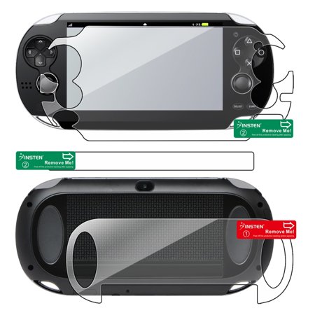Insten 2-pack Full Body Front & Back Screen Protector For Sony PSP Vita