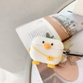 thumbnail image 3 of Compatible for AirPods Case Pro White Bag Duck ，Kids Teens Girls Boys Women Protective Silicone Skin for AirPod Case Cute Duck , Funny Kawaii Fashion Cartoon 3D Cover for AirPods Pro with Keychain, 3 of 7