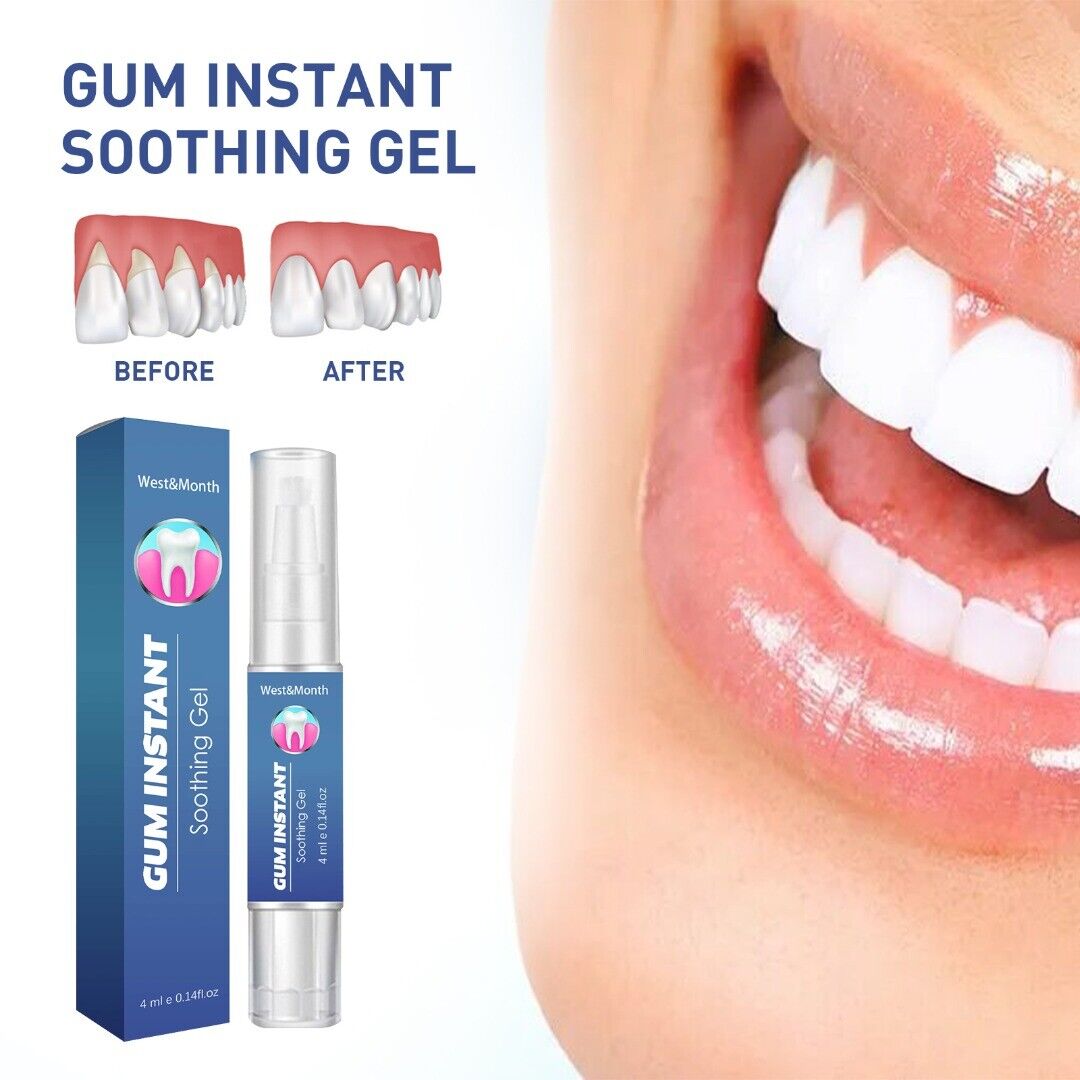 Gum Instant Soothing Gel Receding Gums Therapy Inflammation - Walmart.com