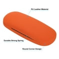 thumbnail image 4 of Unique Bargains Glasses Case, 3 Pack PU Leather Hard Shell Portable Protective Concise Holder Protector, Orange, Grey, Green, 4 of 7