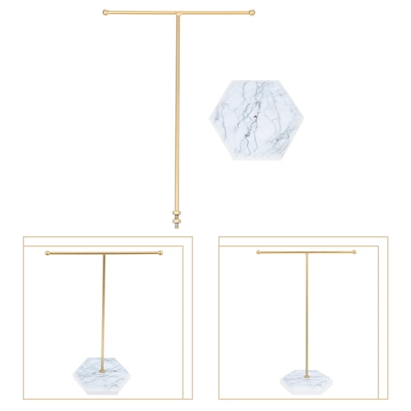 GOOHOCHY T Bar Earring Display Stand Jewelry Holder Jewelry Display Hanging Rack Organizer
