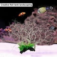 thumbnail image 3 of Decoración artificial de plantas de acuario, decoración plástica de pecera de arrecife de coral, 3 of 5