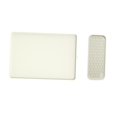 thumbnail image 4 of Tapete de silicona para café, escurridor de platos, tapete de barra extraíble para encimera de cocina. Blanco, 4 of 9
