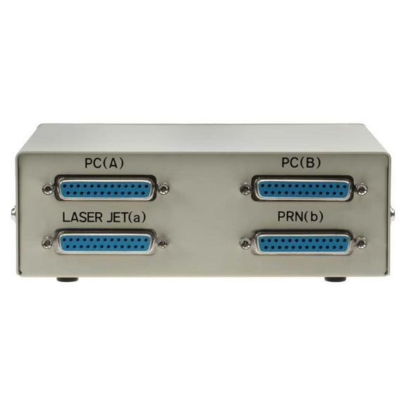 SF Cable 2-Way IEEE 1284 DB25 Manual Switch Box