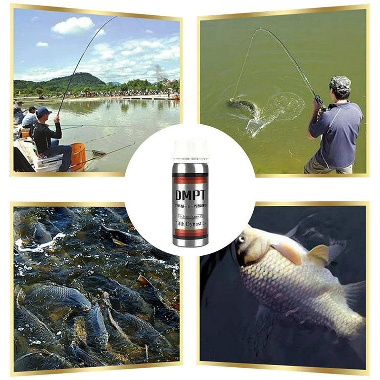 Liwei 80g DMPT fishing bait attractant, Additive powder for fishing lures, Highly concentrated attractant booster for fishing baits