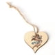 thumbnail image 5 of Corazones de madera para artesanías, ornamentos colgantes pulidos, colgante, amor, forma de corazón, cortes de arte del agujero para la fiesta de bodas DIY 30pcs Noticed HA011941-01, 5 of 7
