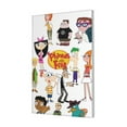 thumbnail image 2 of Phineas And Ferb Canvas Decorative Painting Wall Art Living Room Posters Bedroom Home Decorations 12"X18", 2 of 8