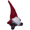 thumbnail image 3 of Northlight 14" Red and Gray Chubby Gnome Sitting Tabletop Figure Christmas Decoration, 3 of 5
