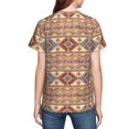 thumbnail image 7 of Wukai Traditional Tribal Aztec Youth Unisex Short Sleeve T-Shirt for Boys, Girls, Teens, and Kids-X-Large, 7 of 7