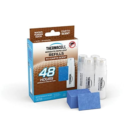 Thermacell Mosquito Repellent Refills' Compatible with Any Fuel-Powered Thermacell Repeller' Highly Effective  Long Lasting  No Spray or Mess' 15 Foot Zone of Mosquito Protection