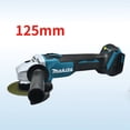 thumbnail image 3 of Makita 18V Grinder Tools 125/100mm Brushless Grinding Machine Power Tool Electric Grinder Drill, DGA404 (Tool Only), 3 of 8