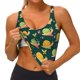 thumbnail image 3 of Balery Snails And Butterfies Sujetadores deportivos con espalda cruzada para mujer, acolchados, sin costuras, de alto impacto, ideales para yoga, gimnasio, entrenamiento y fitness.-Medium, 3 of 8