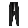 thumbnail image 7 of MXALUOB Men's Running Pants Ankle Zipper Tapered Jogger Pant Elastic Waist Athletic Trousers with Zip Pockets for Training Fitness, 7 of 7