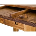 thumbnail image 3 of TableChamp Solid Brazilian Pine Wood Dining Table, 47 X 30In, Brazil Finish, 3 of 5