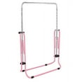 thumbnail image 4 of Gymnastics Bar for Kids Height Adjustable Horizontal Kip Bar Folding Gymnastics Junior Training Bar for Home Junior Training Bar Children Gymnastics Bar, Pink, 4 of 7