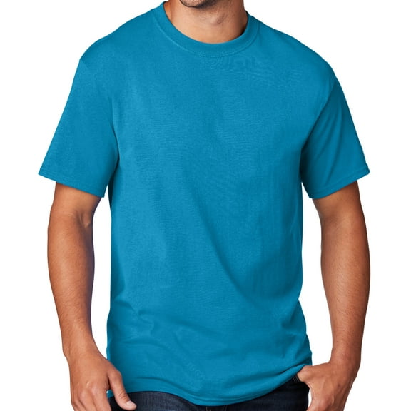 Men's Regular Guy Classic T-shirt, Medium Neon Blue