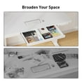 thumbnail image 4 of CHITOOMA  Electric Standing Desk with Drawer, 48" x 24" Maple Wood-top Height Adjustable Office Desk with USB Charging Ports, Sit to Stand Desk for Home, 4 of 7