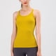 thumbnail image 5 of Chaleco de yoga largo básico de primavera y verano para mujer, ropa deportiva para correr y fitness con almohadilla para el pecho, parte superior cruzada con espalda en I para mujer, 5 of 6