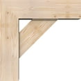 thumbnail image 3 of Ekena Millwork 7 1/2"W x 24"D x 24"H Traditional Block Smooth Bracket w/ Offset Brace, Douglas Fir, 3 of 25