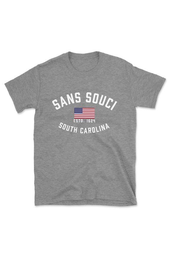 Sans Souci South Carolina Patriot Men's Cotton T-Shirt