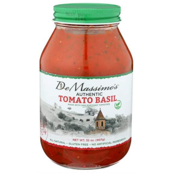 De Massimos Sauce Pasta Tomato Basil 32 Oz - Pack Of 6