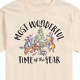 thumbnail image 3 of Disney Winnie The Pooh - Christmas Most Wonderful Time of the Year - Men's Short Sleeve Graphic T-Shirt, 3 of 5
