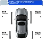 Floor Mats for 2025 2026 Chevrolet Equinox GMC Terrain NO EV Trunk Mat Trunk Liner Cargo Liner Door Sill Protector Chevy Equinox Accessories (Floor Mats Full Set 10pcs)