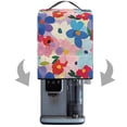 thumbnail image 2 of ZIATUBLES Ice Cream Maker Dust Cover-Watercolor Flower Print with Front Pockets, Kitchen Appliance Decor Protector Cover for Countertop Compatible with Ninja NC501/NC301, 15.35" x 9.84" x 18.11", 2 of 6