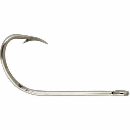 - Mustad Classic Sport Hook, Beak, Large Shank, Nickel