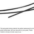 thumbnail image 4 of Uxcell Plastic Binding Purfling Strip 1650x2x0.5mm for Acoustic Classical Guitar Black, 4 of 5