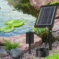 thumbnail image 3 of Solar Oxygen Pump Solar Water Air Pump 6V 3W 3 Working Modes Water Oxygen Pump Portable Oxygenation Device Outdoor Adjustable Oxygen Aerator for Fish Tank Pool Pond, 3 of 11