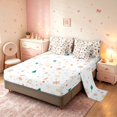 thumbnail image 3 of Manfei Festive Nutcracker 7-Piece Twin Bedding,Christmas Snowflake Bedding Comforter Set,White,Christmas Reversible, 3 of 6