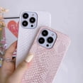 thumbnail image 5 of Funda de teléfono de silicona suave con textura de serpiente elegante y lujosa para iPhone 11 12 13 14 15 16 Pro MAX Plus X XS XR 8 Funda blanca y rosa, 5 of 5
