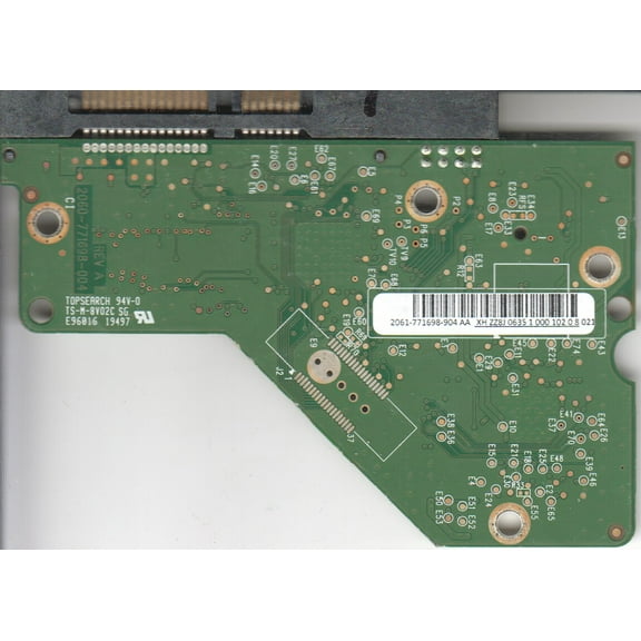 WD30EZRS-55J99B0, 2061-771698-904 AA, WD SATA 3.5 PCB