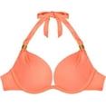 thumbnail image 5 of Women's Smart and Sexy SA1005 Swim Secret The Hottie Halter Bikini Swim Top (Peach Luster 36B), 5 of 5