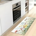 thumbnail image 6 of GZHJMY Wild Flower Kitchen Mat Soft and Absorbent Bath Mats for Bathroom Non Slip Quick Dry Shaggy Bath Carpet Machine Wash for Kitchen Bathroom Shower Home Decor 39x20 in, 6 of 7