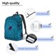 thumbnail image 3 of Balery Spider And Cobweb Mochila Clásica Impresa Básica para Viaje, Mochila Escolar Resistente al Agua, Mochila de Lona con Correas Ajustables-Medium, 3 of 5
