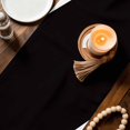 thumbnail image 3 of Yellow Black Geometric Table Runner 72 Inches, Modern Abstract Lines Color Blocks Bed Runner Dresser Scarves Tabletop for Indoor Outdoor Parties/Ceremony/Banquet, 18" x 72", 3 of 9