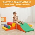thumbnail image 3 of TOLEAD Toddler Foam Climbing Set Indoor - Kids Climb & Crawl Soft Activity Playset - Toddler Climber Gymnastics Equipment for Walking in Balance, 3 of 6