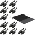 thumbnail image 1 of 10 Pairs Practical Adjustable Length Men Shoe Tree Stretcher Holder Shaper Support with A Shoe Bag（Men Black）, 1 of 8