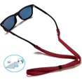 thumbnail image 2 of Sangle de Lunettes, Porte-Fil de Lunettes, Sangle de Lunettes de Sport pour Hommes Femmes, Porte-Lunettes Autour du Cou, Corde Réglable Retenue de Lunettes, 2 of 5