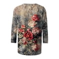 thumbnail image 5 of White Summer Tops for Women 2025 Women Blouses for Work Under 15 Work Out Shirts Gym Loose Crop, 5 of 5