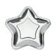 thumbnail image 2 of Paquete de 10 Platos Desechables de Papel con Forma de Estrella, Dorados y Plateados, de 18 Cm (7 Pulgadas) para Fiestas Navideñas, Cumpleaños y Postres Decorativos., 2 of 6