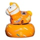 thumbnail image 1 of Figura de caballo en miniatura, escultura animal, adorno Fengshui, estante de escritorio pequeño Naranja, 1 of 9