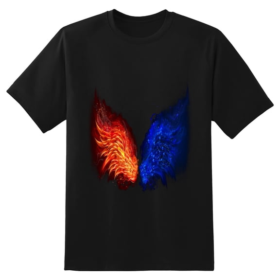 Men's Graphic TeeFeather Letter Print T-Shirts Round Neck Short Sleeves Sizes XS-5XL Summer Daily Casual Tops