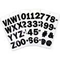 thumbnail image 2 of Recollections Black Vinyl Alphabet Sticker Sheets - Durable Letter Stickers for Crafting, Labeling & DIY Decor - Self-Adhesive & Versatile, 12 Pack, 2 of 4